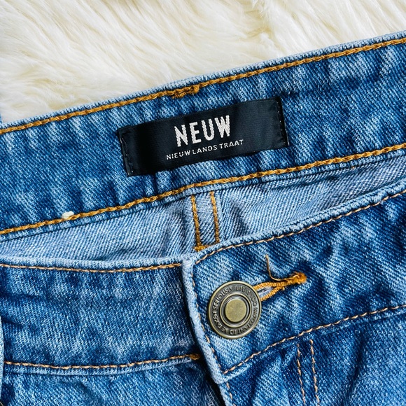 Neuw Sister Ray Distressed Denim Women's 10R - Picture 2 of 7